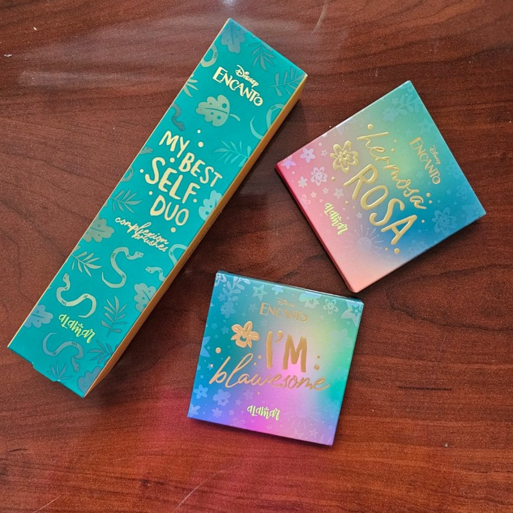 Alamar Cosmetics Disney Encanto Bundle LIMITED EDITION: 2 Blushes & Brushes Duo